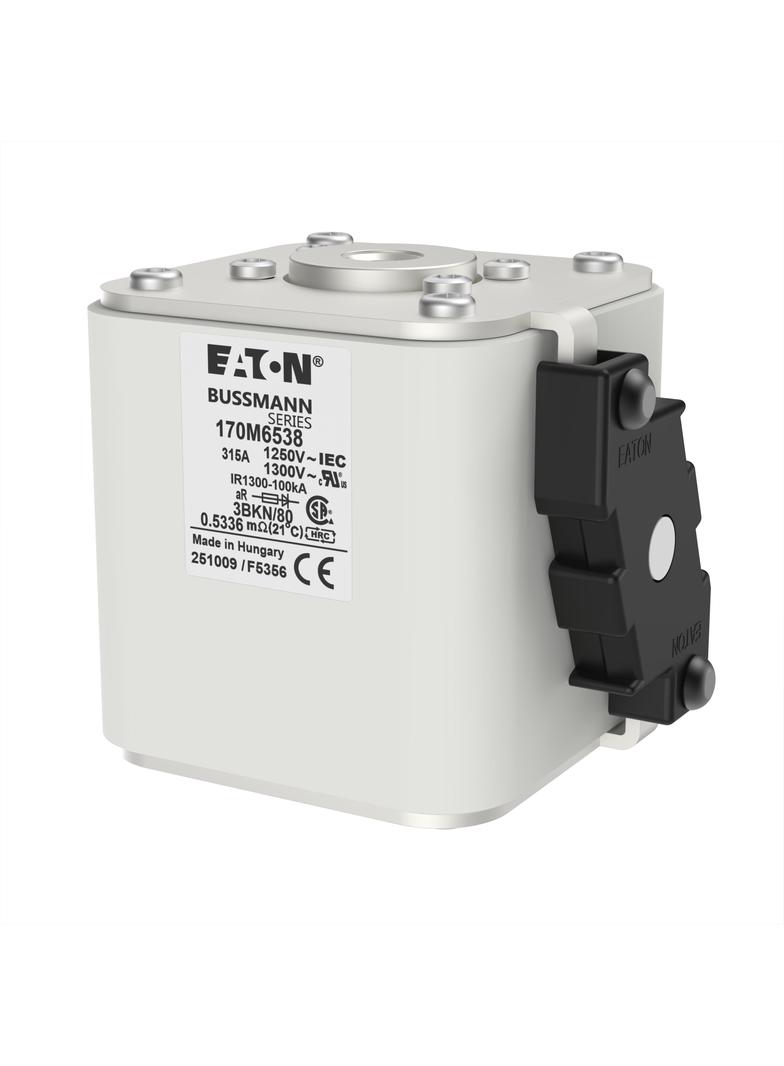 FUSE 315A 1250V 3BKN/80 AR CU Wkładka szybka 315A AC 1250V rozmiar 3 76x92x83 mm aR IEC UL 170M6538