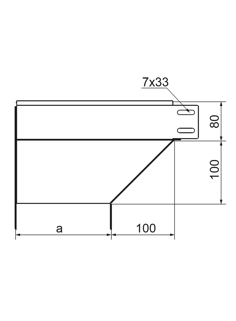 KRLBJ150H80 Kolanko redukcyjne lewe 1,0 mm