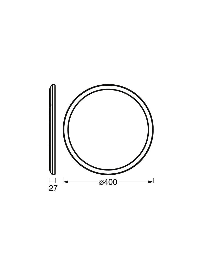 Oprawa SMART ORBIS UL SLIM BL 400 RGBTW BKLEDV