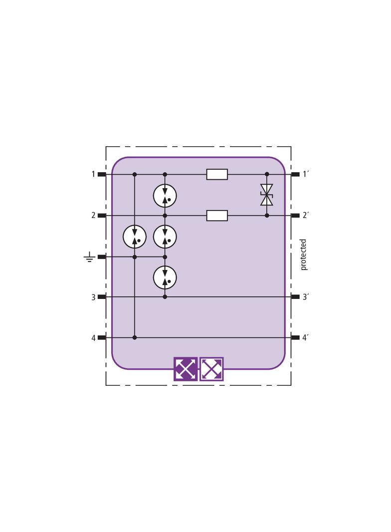 Moduł do ogranicznika przepięć BLITZDUCTOR XT Ex (i)