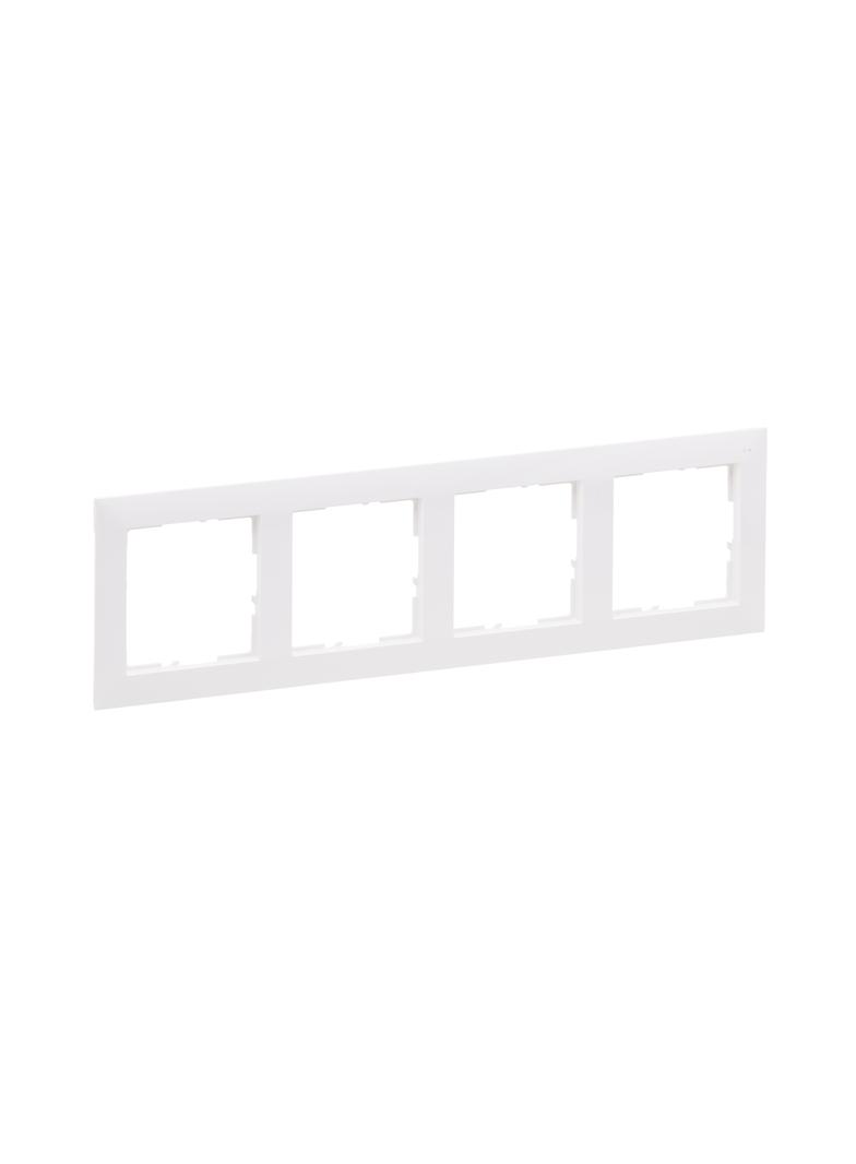 Suno Ramka Poczwórna 4-Krotna Biały  721504 LEGRAND