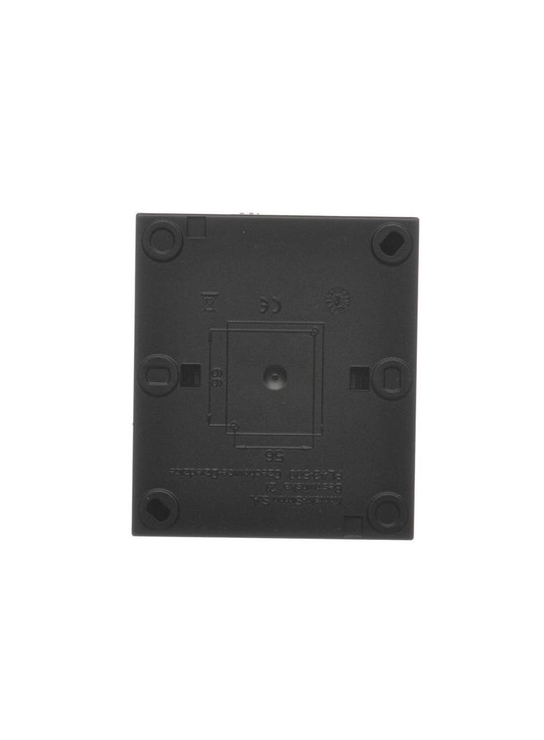 Simon Aquaclick Przycisk zwierny z piktogramem klucza 10AX 250V zaciski śrubowe, czarny