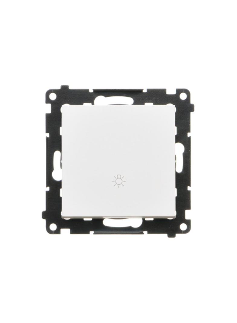 Simon 55 Przycisk zwierny /światło/ szybkozłączka Biały mat