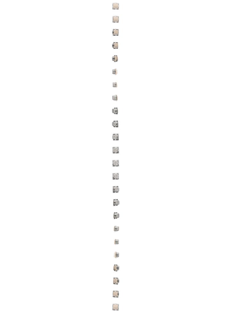 Simon 54 Oprawa oświetleniowa LED 230 V AC 1.1 W białe ciepłe 3100 K kremowy DOS.01/41 KONTAKT