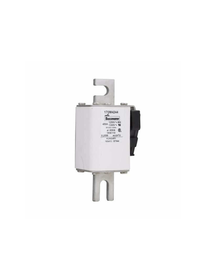 FUSE 450A 1250V 1KN/110 AR CU Wkładka szybka 450A AC 1250V rozmiar 1 53x69x138 mm aR DIN I 170M4244