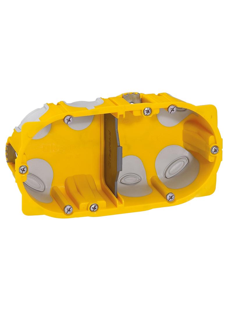 ECOBATIBOX PUSZKA PODWÓJNA DO KARTON-GIPSU Z MEMBRANĄ 40 MM, Legrand