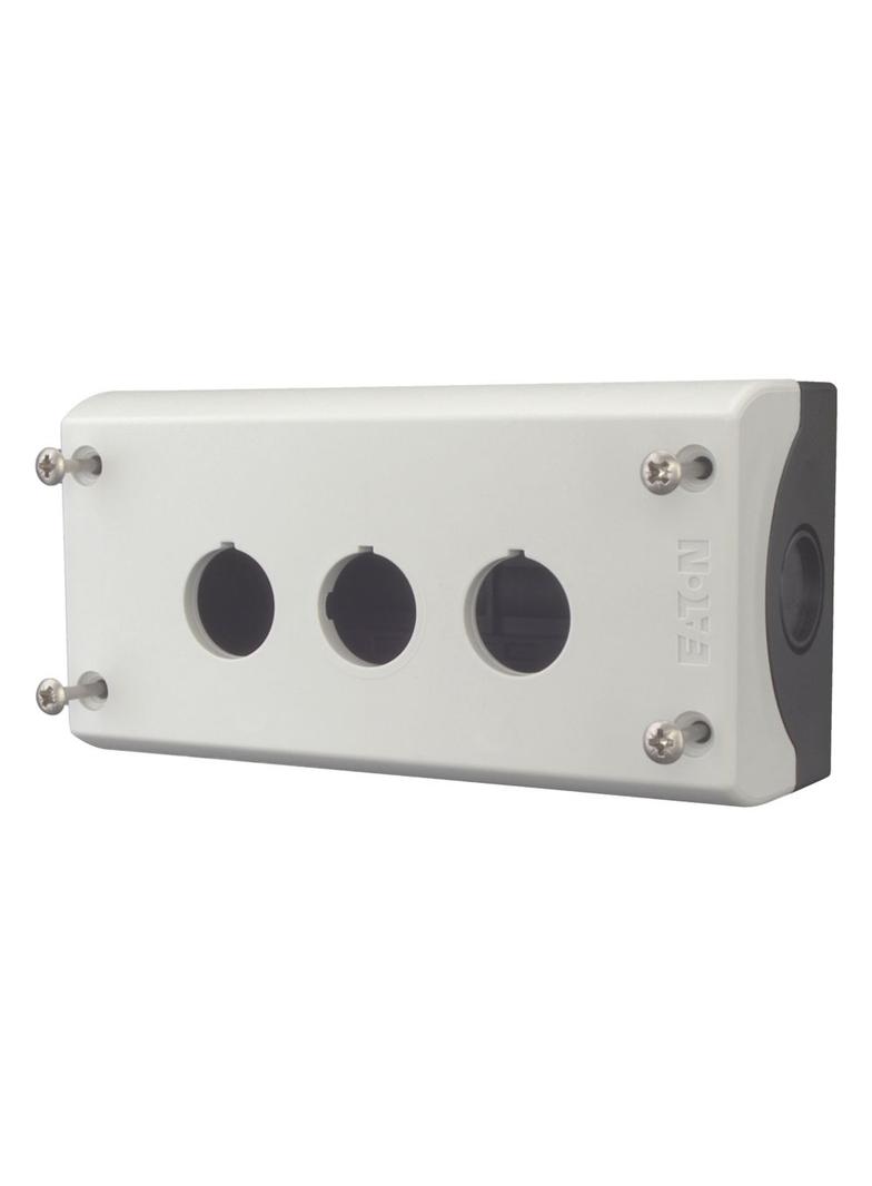 M22-I3 Obudowa kasety 3-otworowa 22mm szara IP67 216538 EATON