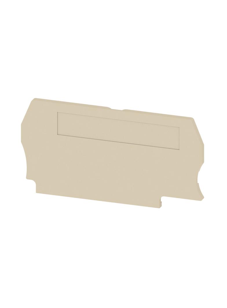ZAP/TW 1 AM Płyta separacyjna (terminal), Płyta zamykająca i pośrednia, Automatyczny montaż, 59.5 mm x 30.5 mm, Ciemnobeżowy /50szt./ 1471670000 WEIDMÜLLER
