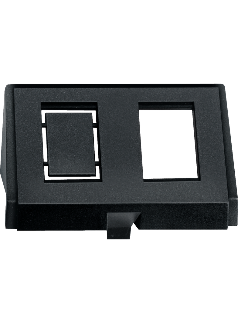Merten akcesoria wypustu kablowego adapter dwa złącza Modular Jack MTN464398 Schneider