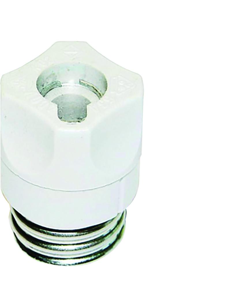 Główka bezpiecznikowa z tworzywa D02 PK02 E18 63A 400VAC 250VDC LE18SI HAGER