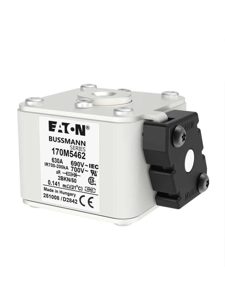 FUSE 630A 690V 2BKN/50 AR UC Wkładka szybka 630A AC 690V rozmiar 2 aR IEC UL 170M5462 EATON