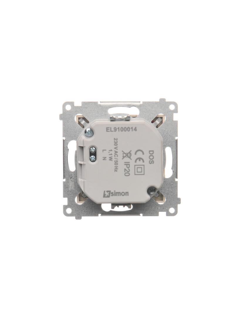 Simon 54 Oprawa oświetleniowa LED 230V AC 1.1 W białe zimne 5900 K kremowy