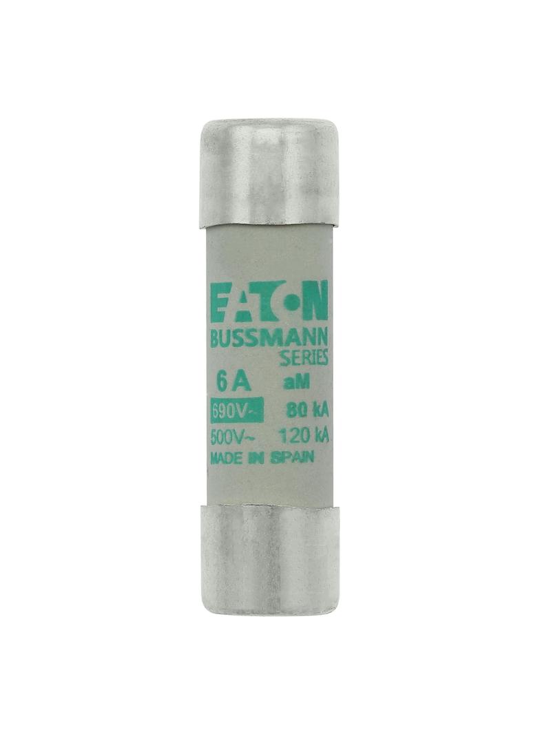 CYLINDRICAL FUSE 14 x 51 6A AM 690V AC Wkładka cylindryczna 14 x 51mm 6A AM 690V AC C14M6 EATON