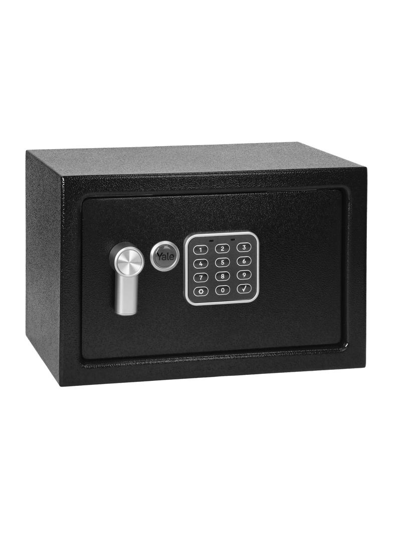 Sejf domowy hotelowy firmowy zamek szyfrator na kod czarny YALE