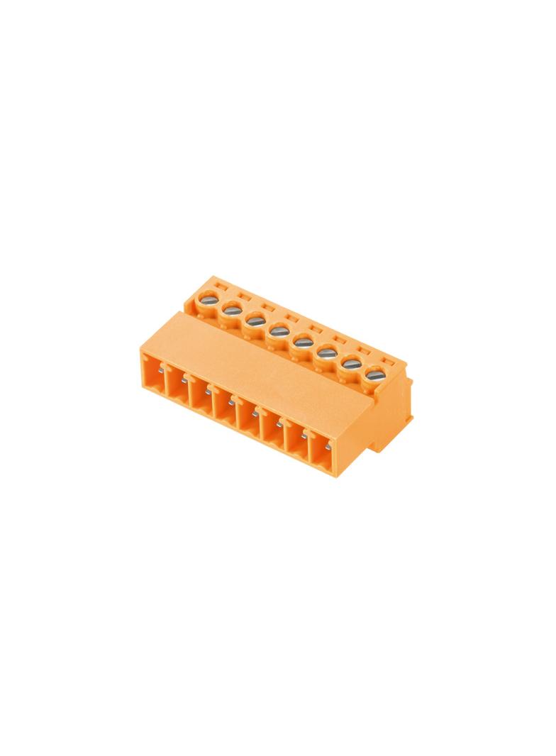 SCZ 3.81/08/180G SN OR BX Wtyk PCB (złącze wiązki), 3.81 mm, Liczba biegunów: 8, Przyłącze z jarzmem /50szt./ 1969610000 WEIDMÜLLER