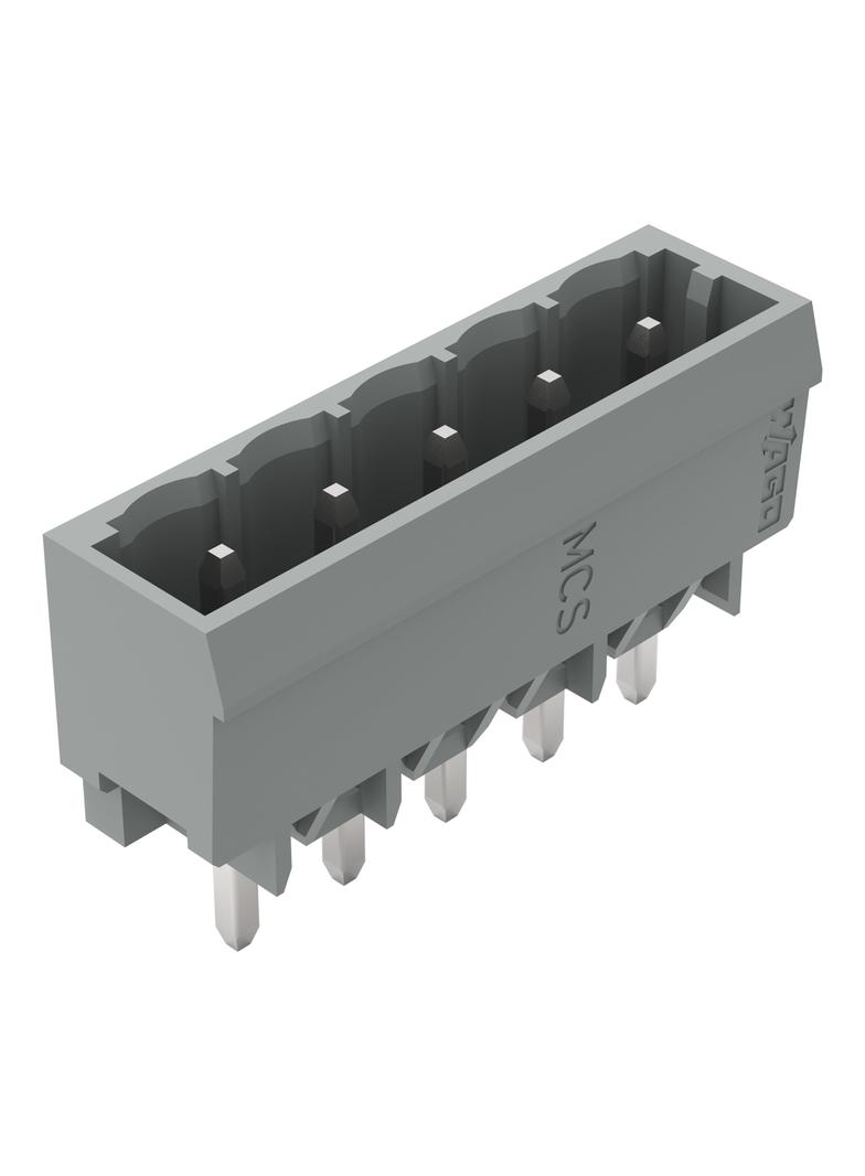MCS-MIDI Classic wtyk 5-bieg. szary raster 5 mm /200szt./ WAGO