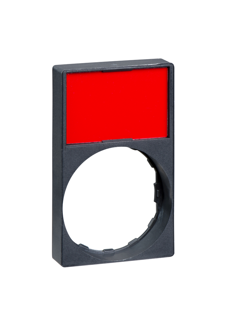 Harmony XB4 Ramka 30X50mm do mocowania etykiet o wymiarach 18X27mm ZBY6H101 Schneider