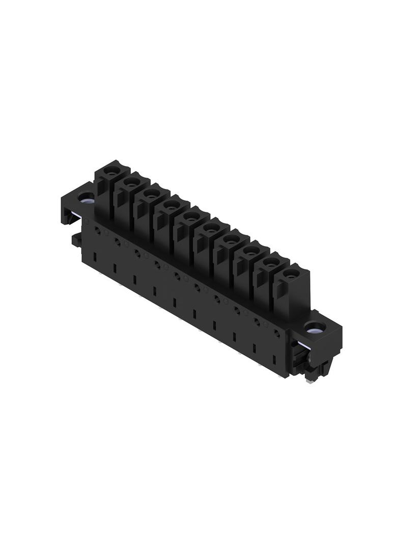 BCL-SMT 3.81/10/180LFI 1.5SN BK BX Wtyki PCB (złącza płyty), 3.81 mm, Liczba biegunów: 10, kąt odejścia: 180° /50szt./ 1029350000 WEIDMÜLLER
