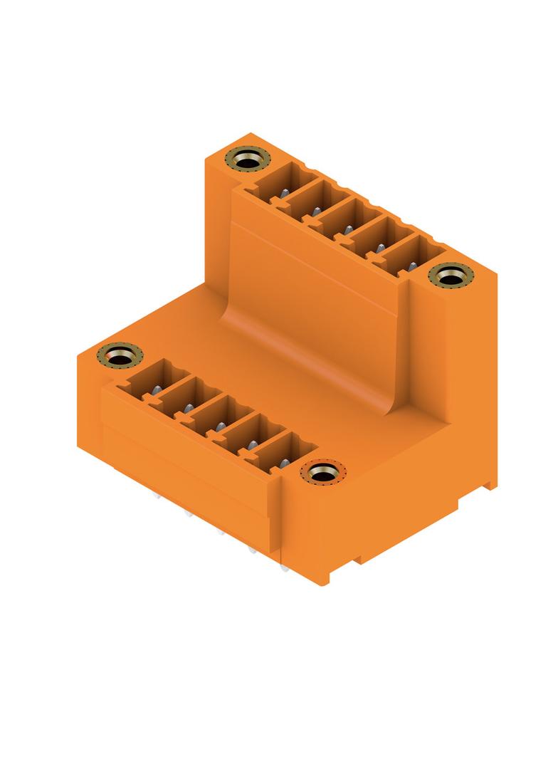 SCDV 3.81/10/180F 3.2SN OR BX Wtyki PCB (złącza płyty), 3.81 mm, Liczba biegunów: 10, kąt odejścia: 180° /50szt./ 1035020000 WEIDMÜLLER