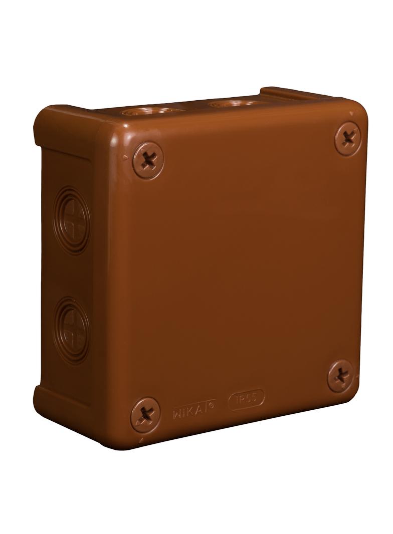 VP-42 Puszka n/t 98x98x42mm IP55 8-wl Z-sł. brąZ-042-02 61.144 OPATÓWEK