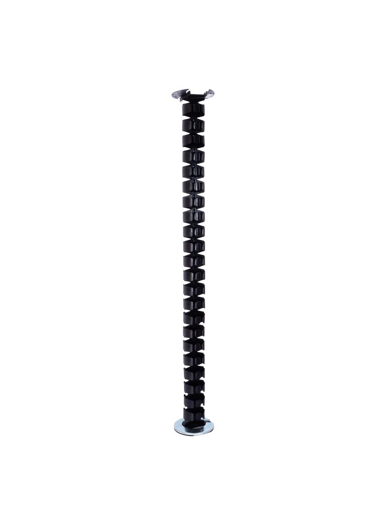 Incara: Vertebra - 4 Przedziały Metalowa Stopa - 0,8 M-Czarny 654991 LEGRAND