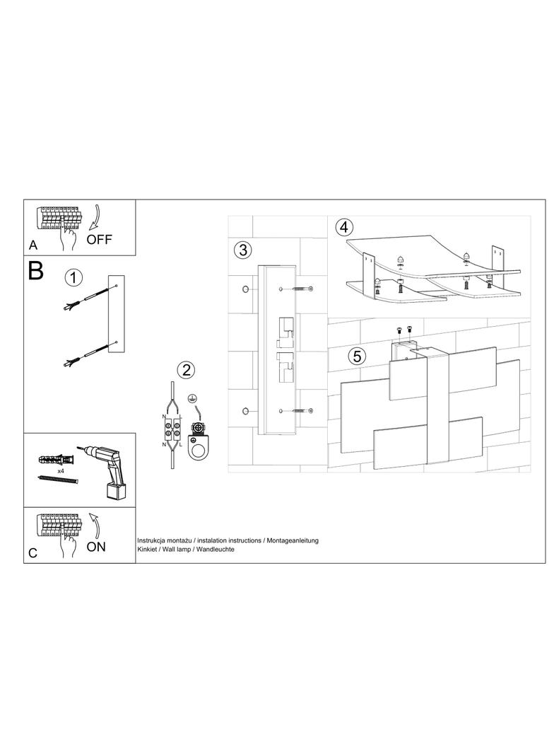 Sollux Kinkiet CELIA chrom SL.0350