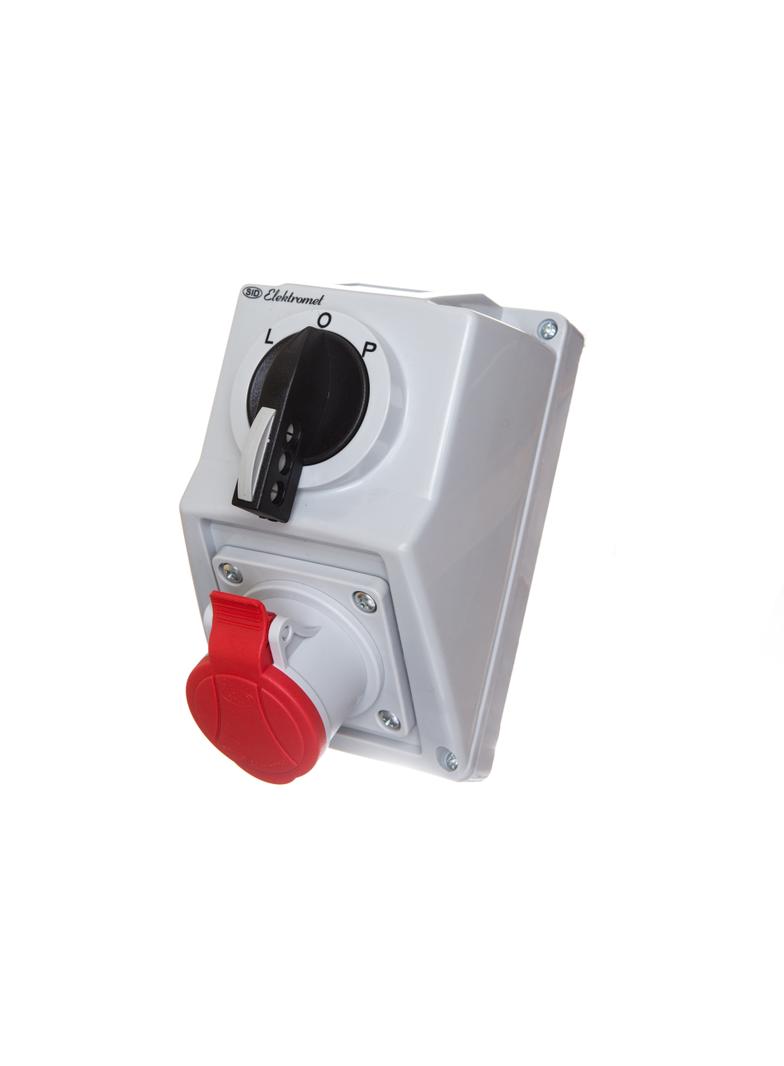 Zestaw instalacyjny L-0-P 16A 4P IP54 C16-48 971607 ELEKTROMET