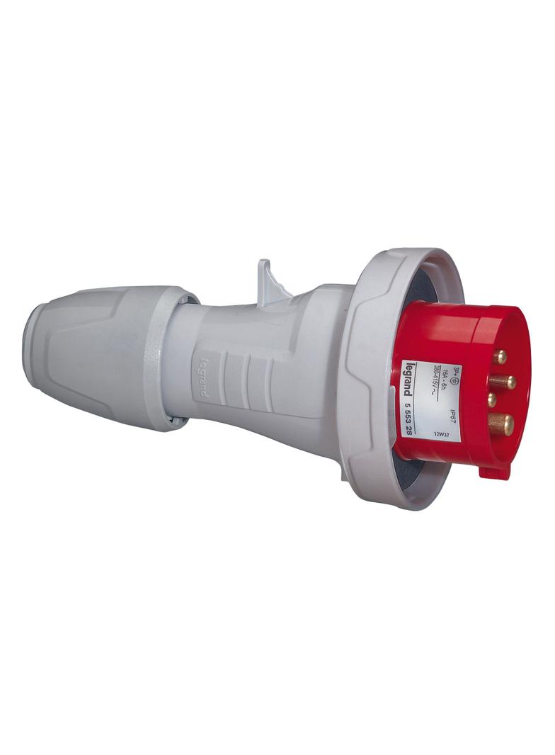 P17 Tempra Pro Wtyczka Przenośna 16A 3P+Z 400V IP67  555328 LEGRAND