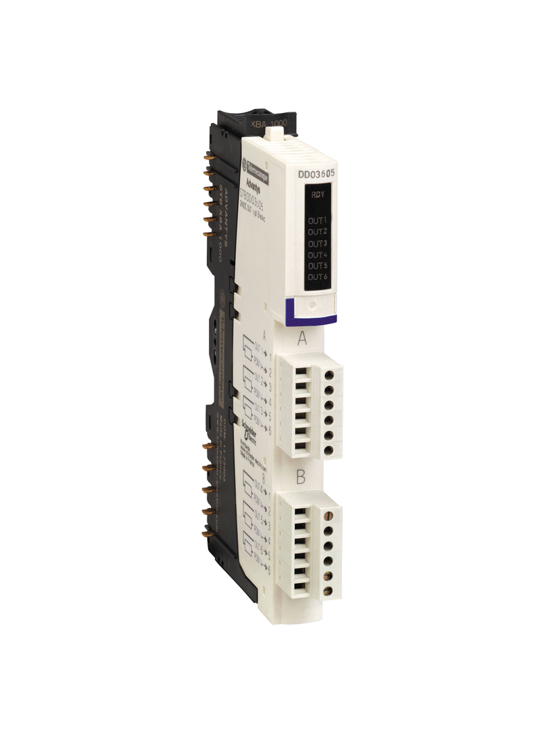 Moduł 24VDC OUT 6PT BASIC zestaw CONNS,BASE STBDDO3605K Schneider