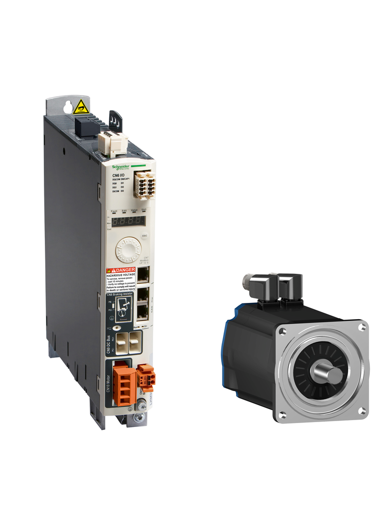 Lexium 32 & Motors, serwosilnik AC BSH, 5.5 N.m, 4000 obr/min, wał wpustowy, z hamulcem trzymającym,