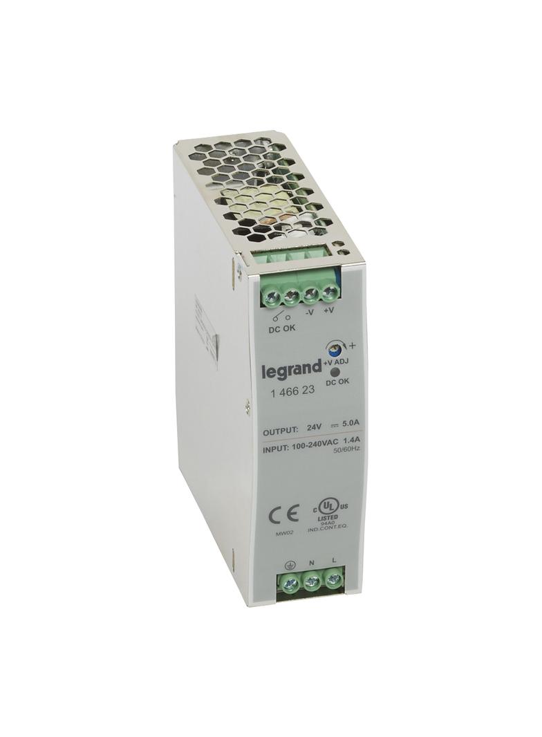 ZASILACZ 1F STABILIZOWANY 240V/24V 5A, Legrand