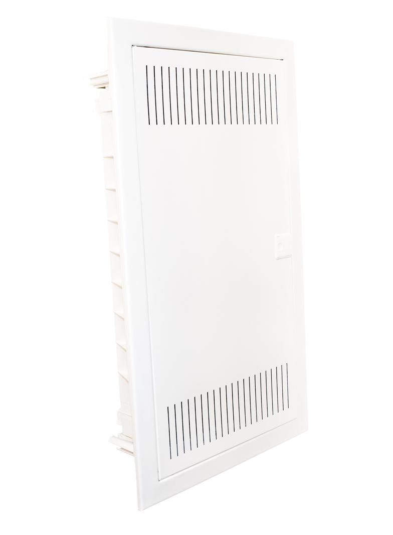 PMF-MM 48 Rozdzielnica podtynkowa multimedialna z drzwiami metalowymi 4 rzędy 4x12 modułów 107267