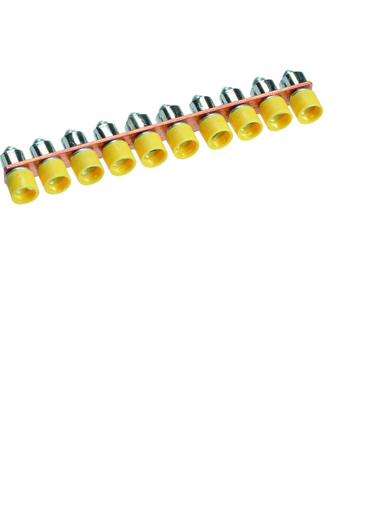 Mostek izolowany 4mm2 10-krotny KWJ04A10 HAGER