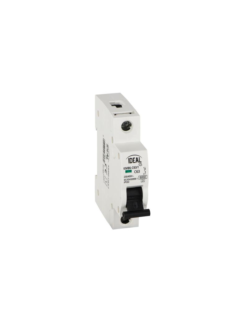 Wyłącznik nadprądowy 6kA 1P C63A KMB6-C63/1 27253 KANLUX
