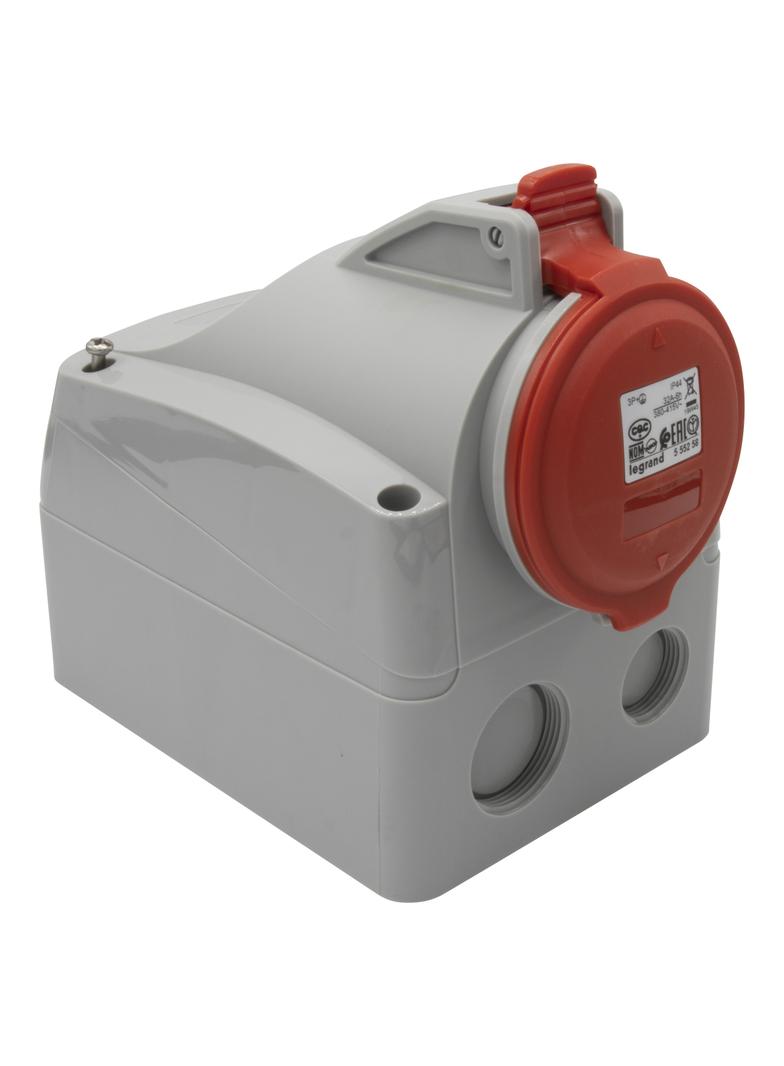 P17 TEMPRA PRO GNIAZDO STAŁE 32A 3P+Z 400V IP44, Legrand