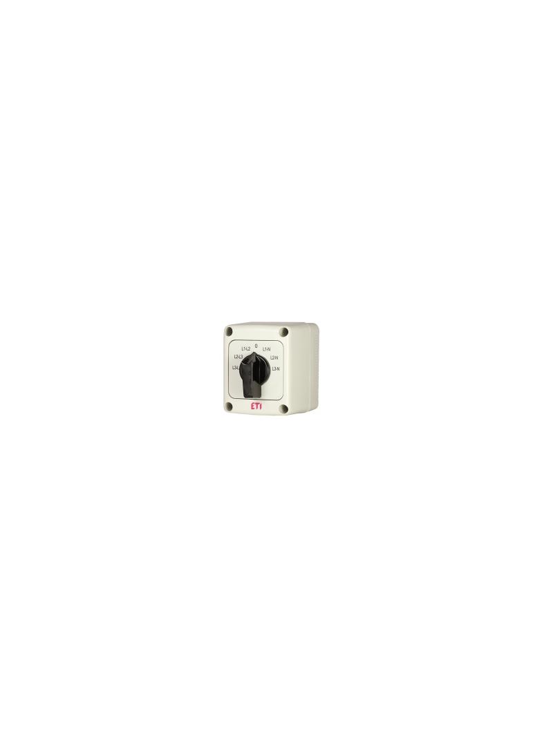 Przełącznik woltomierzowy 3f, 3f-N w obudowie CS 16 66 PN 004773201 ETI