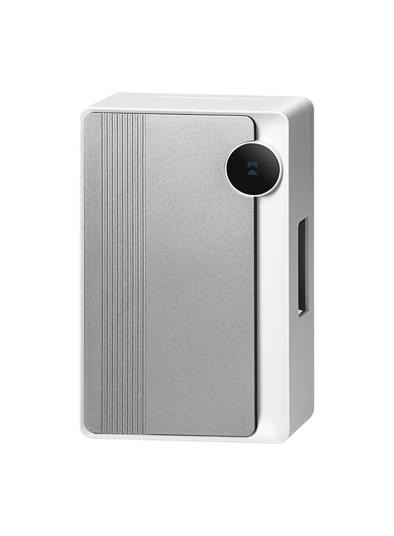 STRATIS AC, dzwonek przewodowy elektromechaniczny dwutonowy, 230V, biało-grafitowy