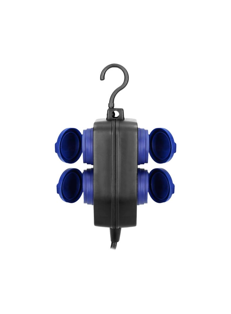 Przedłużacz warsztatowy bryzgoszczelny IP44 4 gniazda (2+2) (schuko) IP44 przewód gumowy H0 OR-AE-13