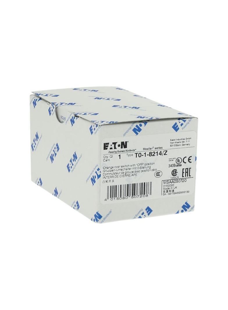 T0-1-8214/Z Łącznik krzywkowy 20A 6.5kW 050720 EATON