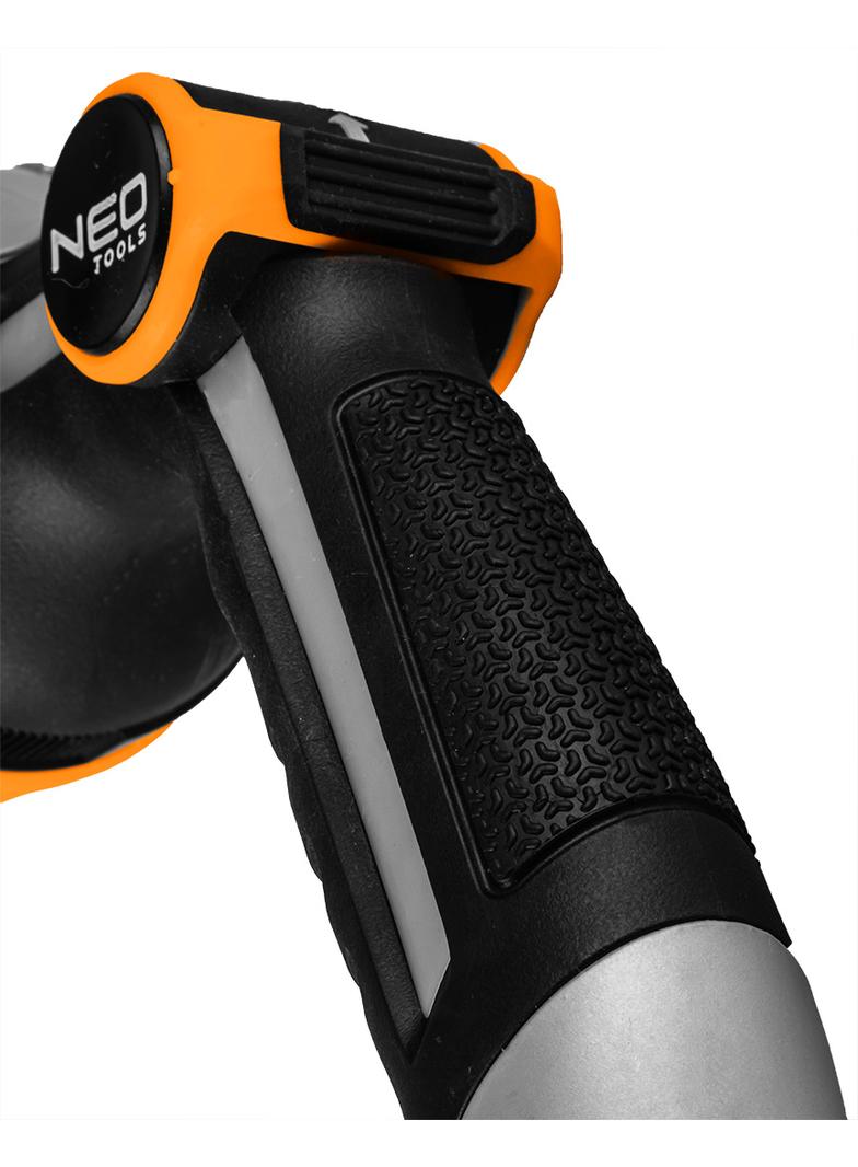 Zraszacz wielofunkcyjny, 5 funkcji, z płynną regulacj, metalowa tarcza