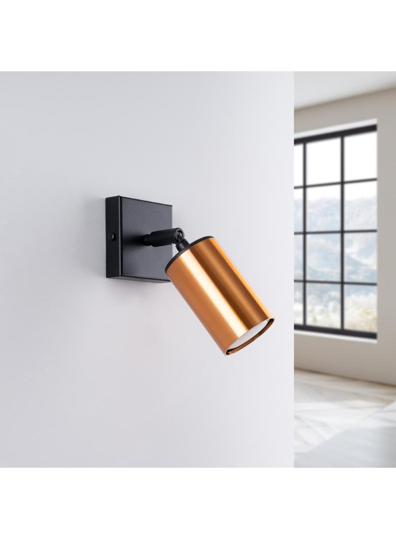 Kinkiet WINX czarny/miedź