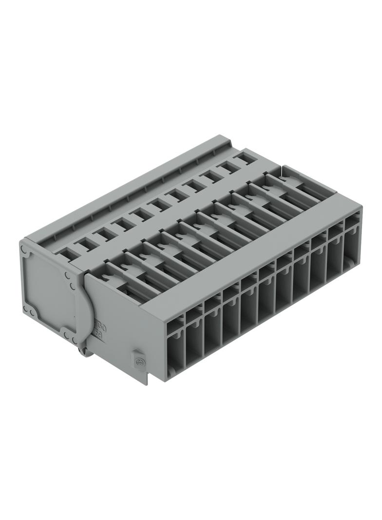 X-COM wtyk 11-biegunowy szary raster 5 mm /25szt./ WAGO