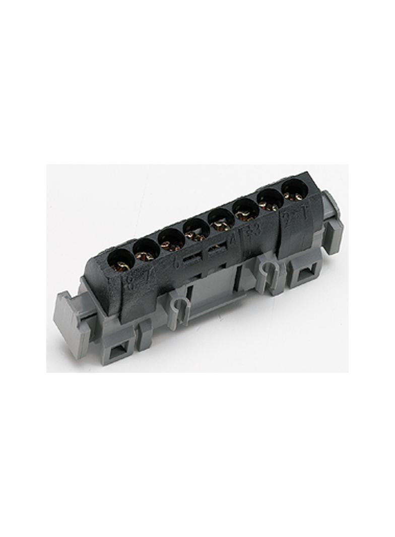 Listwa Przyłączeniowa 8-Otworów Czarna IP2X C8 004852 LEGRAND