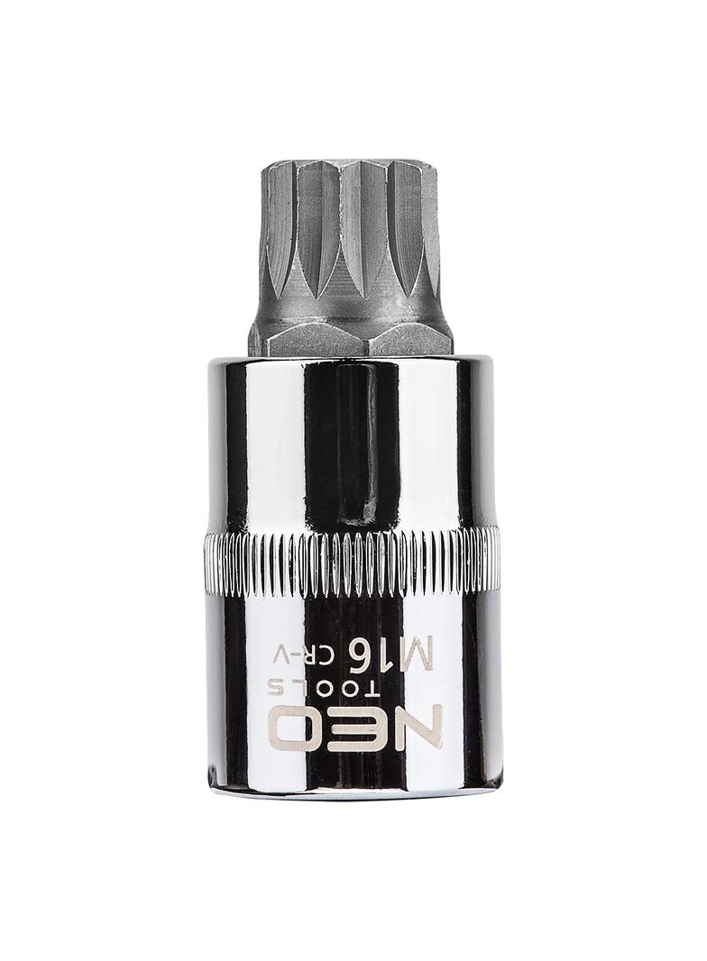 Końcówka Spline na nasadce 1/2", M16 x 55 mm