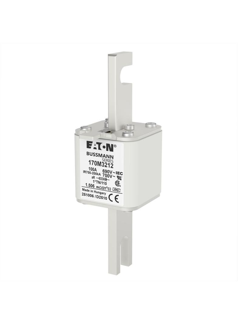 100A 690V 1*TN/110 aR INDICATOR FUSE Wkładka szybka 100A AC 690V compact DIN 1 45x58x134 m 170M3212