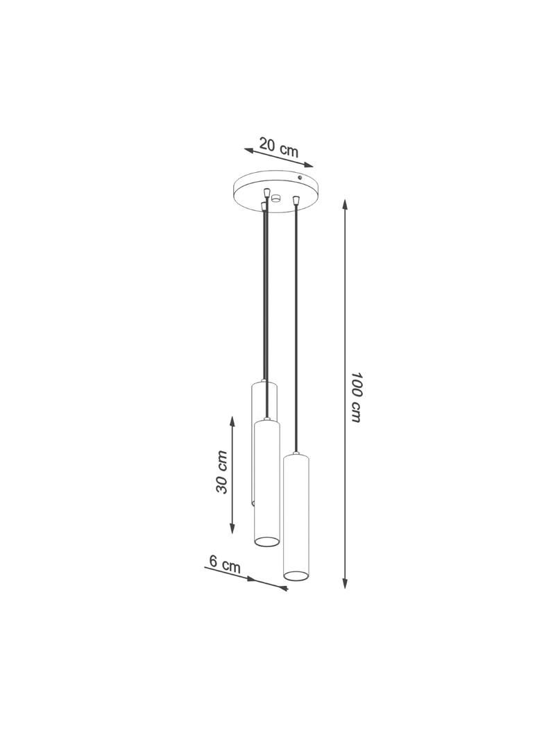Sollux Lampa wisząca LINO 3P SL.1012