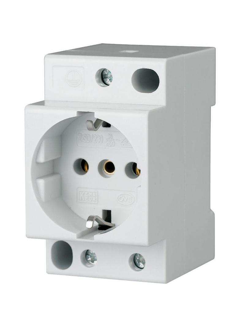 Z-SD230 Gniazdo modułowe 2P+Z 16A 250V Schuko na szynę 266875 EATON