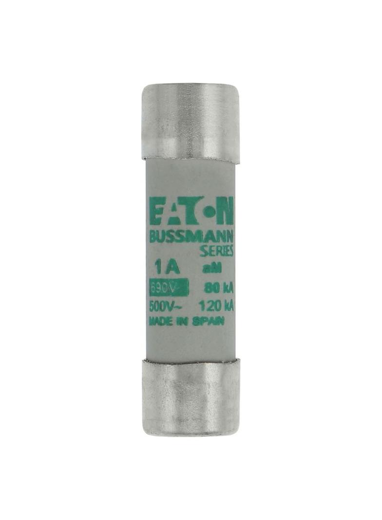 CYLINDRICAL FUSE 14 x 51 1A AM 690V AC Wkładka cylindryczna 14 x 51mm 1A AM 690V AC C14M1 EATON