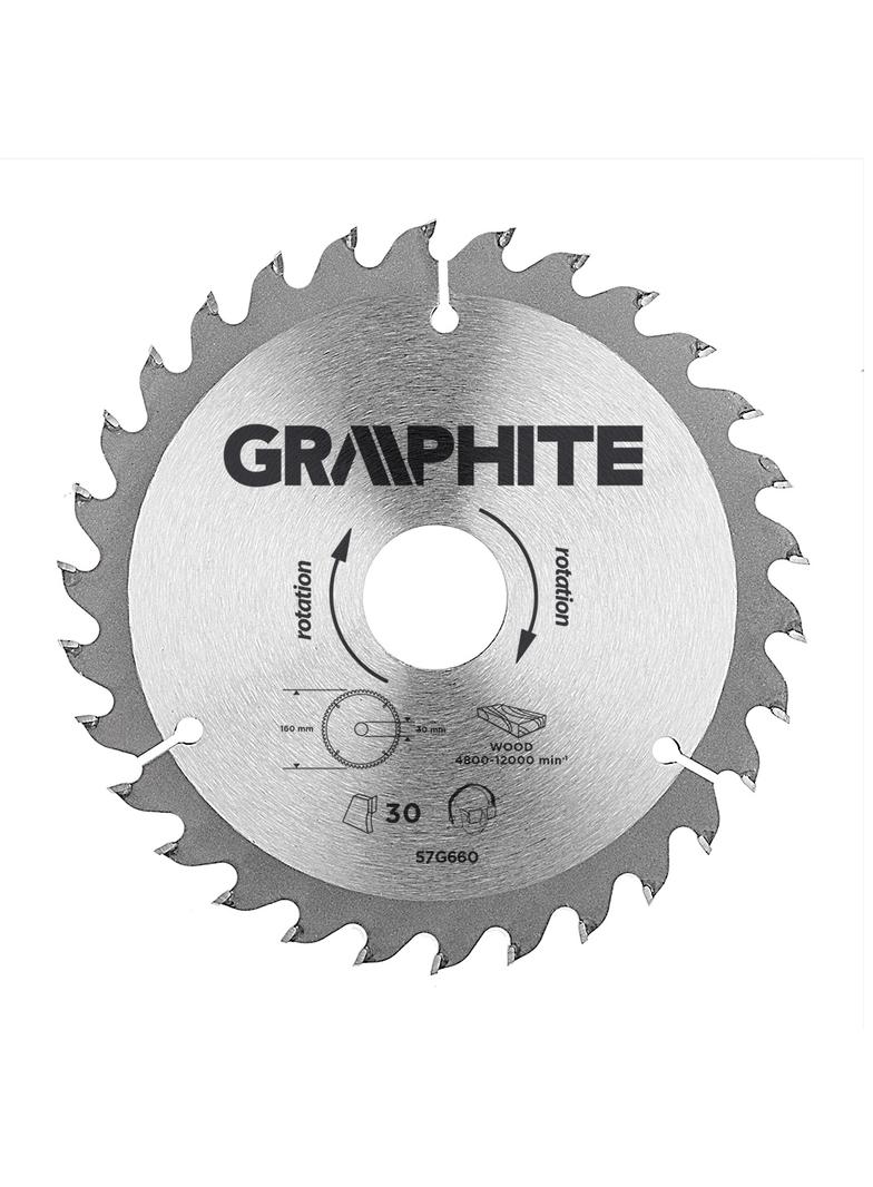 Tarcza do pilarki, widiowa, 160 x 30 mm, 30 zębów