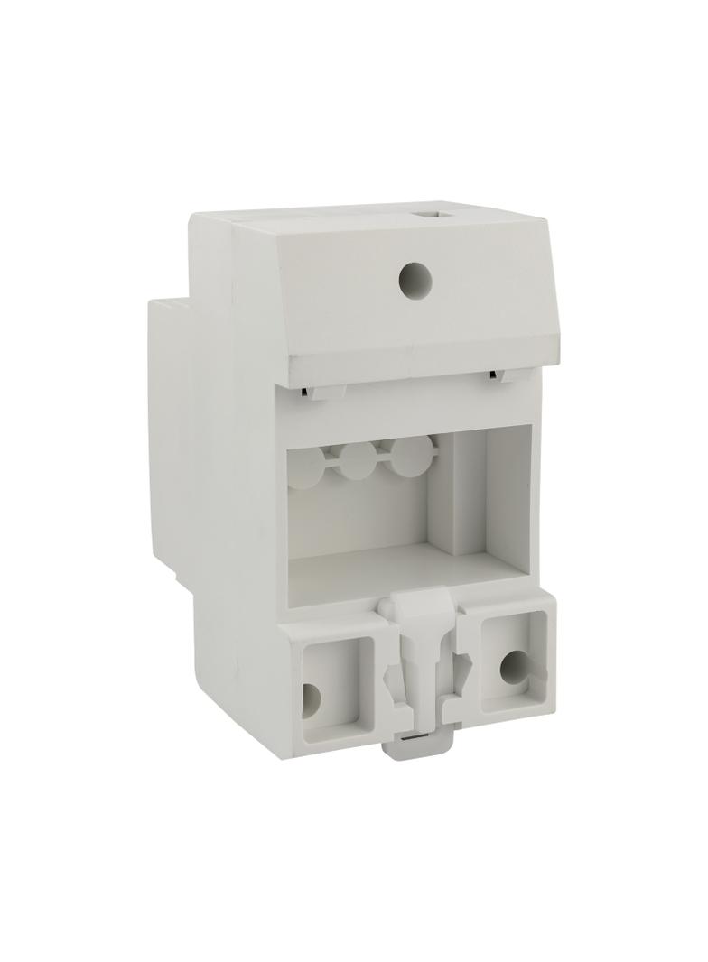 GSTH230 Gniazdo 230V na szynę TH Z-olcem uziemiającym 2P+Z-7.35 OPATÓWEK